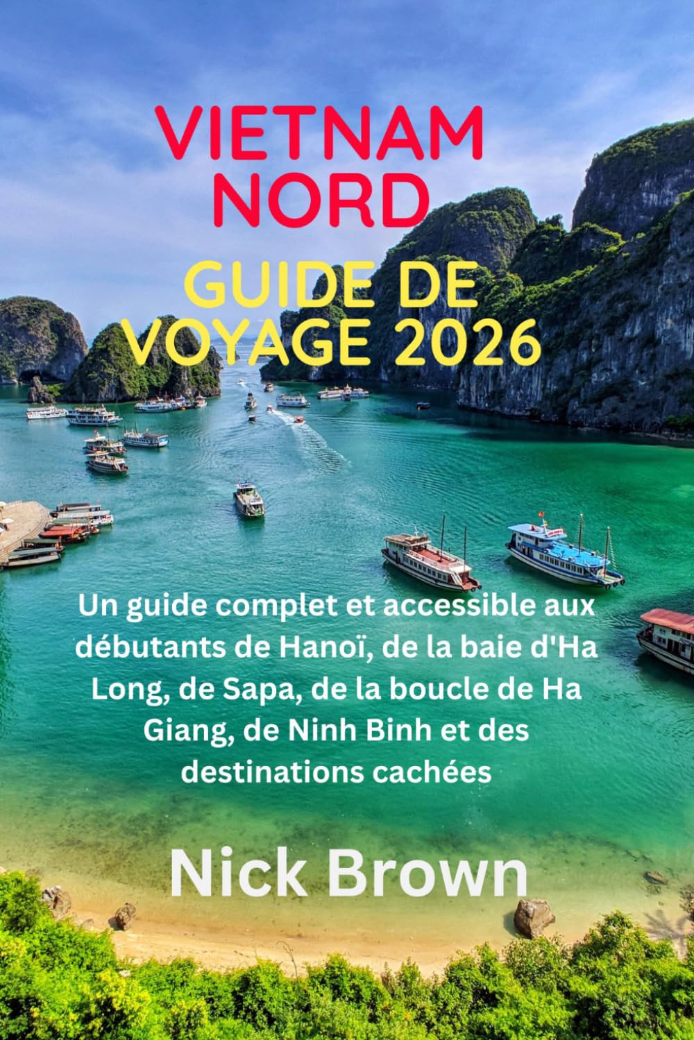 GUIDE DE VOYAGE VIETNAM NORD 2026: Un guide complet et accessible aux débutants de Hanoï, de la baie d'Ha Long, de Sapa, de la boucle de Ha Giang, de Ninh Binh et des destinations cachées