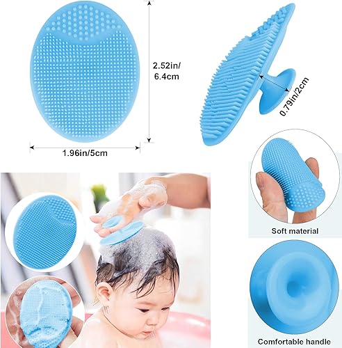 Miniatura 14 de Cepillo de pelo de bebé, cepillo de madera con cerdas de cabra para recién nacidos y niños pequeños, ideal para cuna de bebé, regalo perfecto