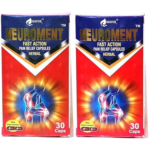 Nuroment Herbal Capsules - 30 Caps x 2