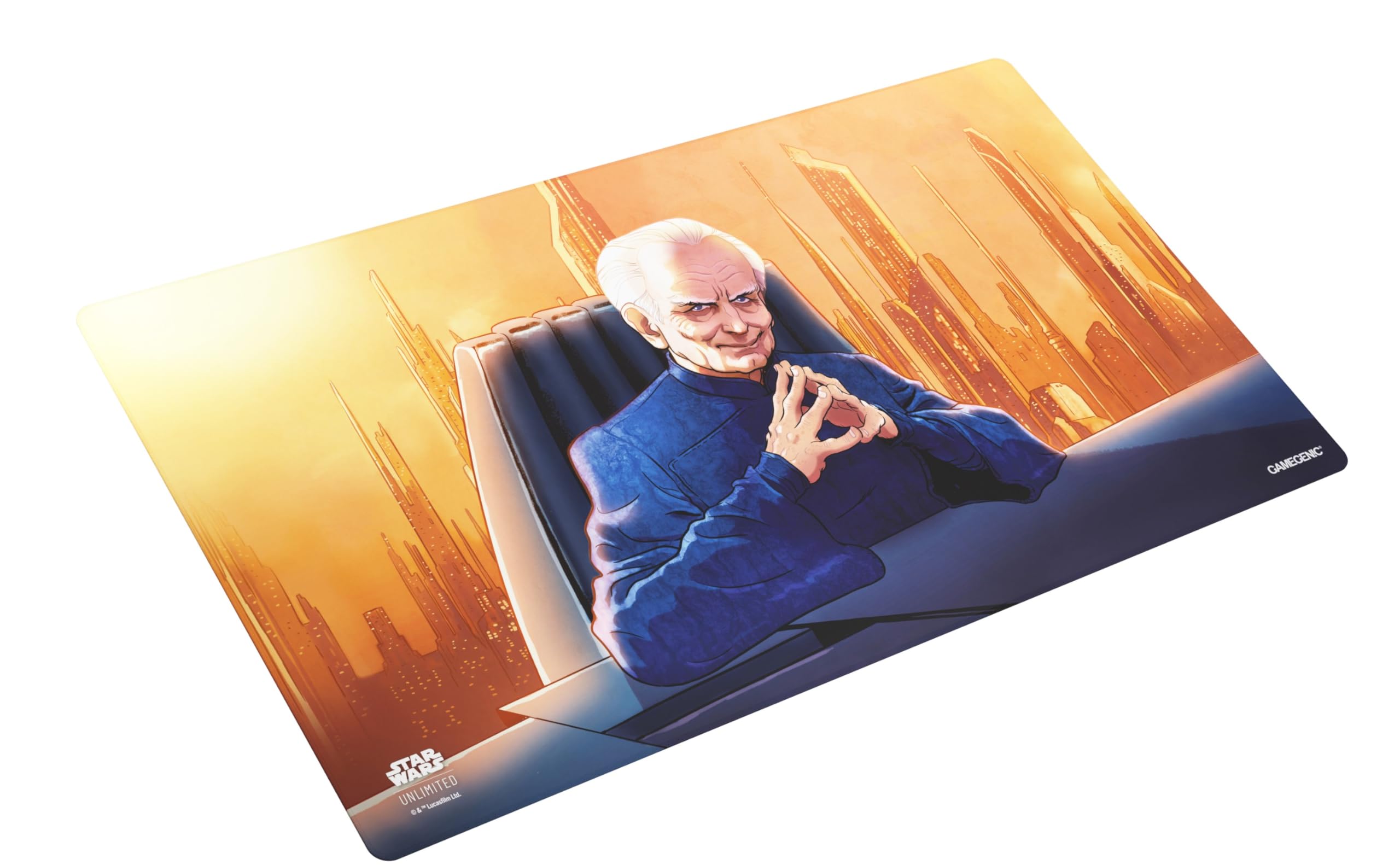 Gamegenic | Star Wars: Unlimited Game Mat - Chancellor Palpatine | Trading Card Game Accessory