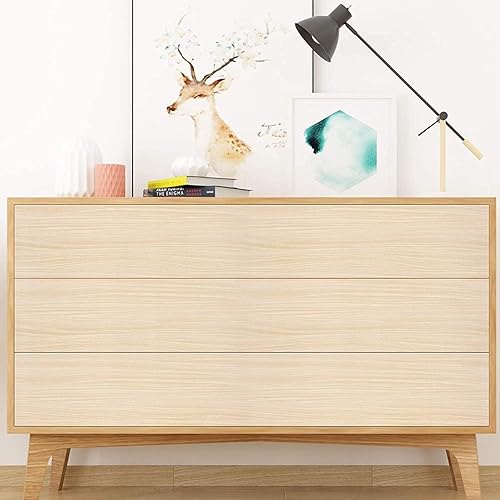 Miniatura 5 de Papel de contacto de grano de madera de arce para despegar y pegar, 17.7 x 236 pulgadas, extraíble, autoadhesivo, decorativo, papel tapiz de madera,