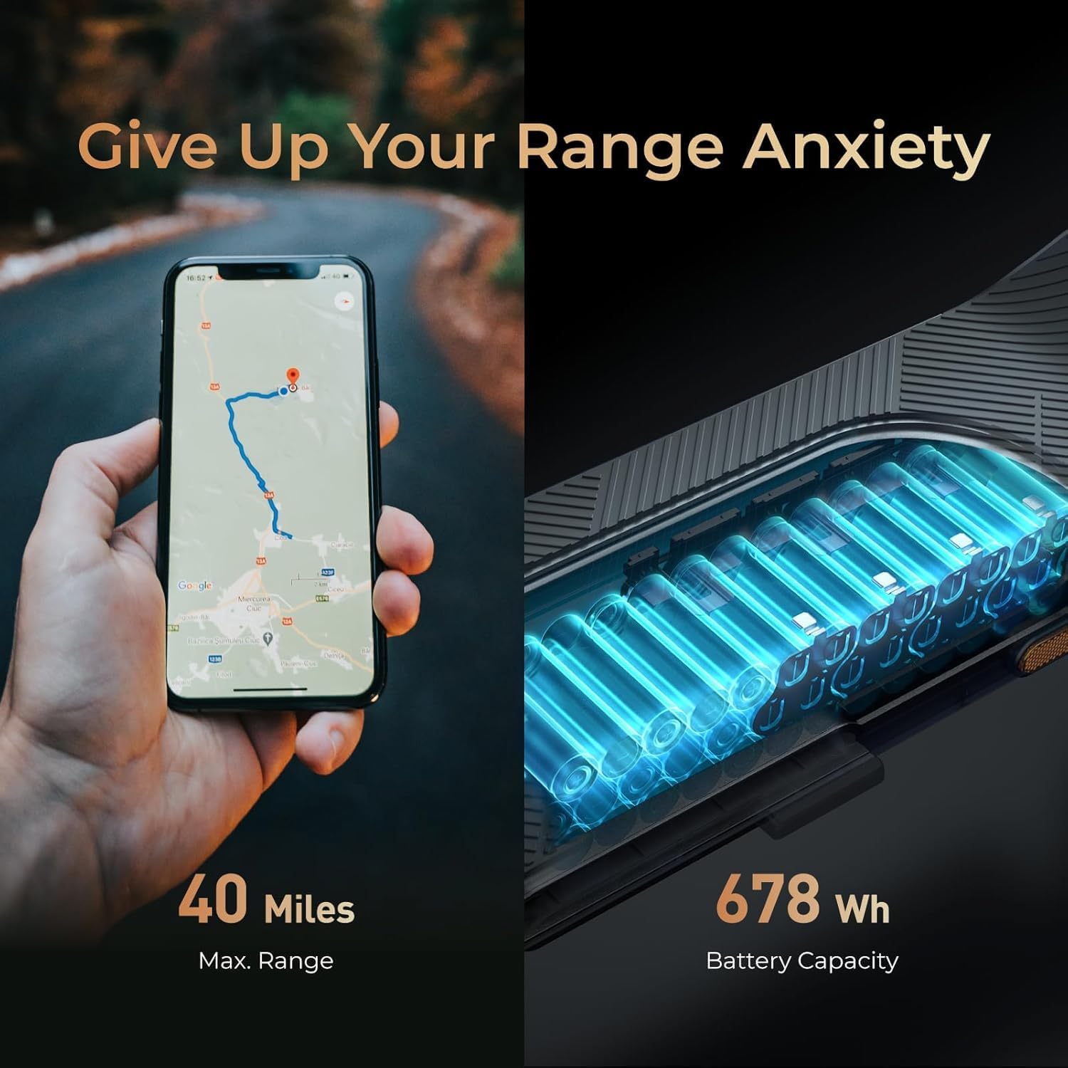 YADEA ElitePrime X1 Battery Capacity and Range