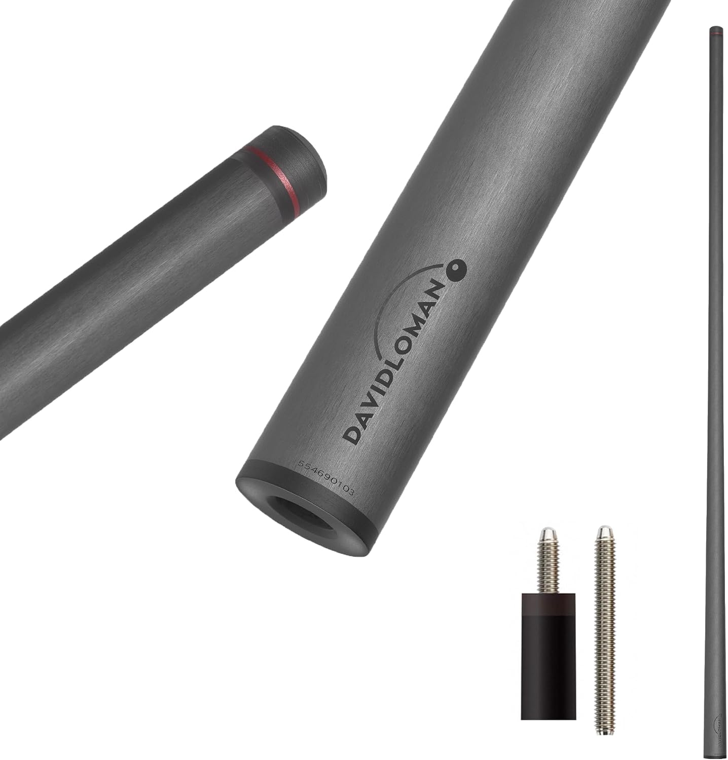 Carbon Fiber Jump/Break Cue Shaft,13mm, Pro Taper, Powerful and Precise 29.13inches collar diameter is 21.4mm-21.5mm for 3/8x8;3/8x9;3/8x10;3/8x11;3/8x14;uni-loc;5/16x14;5/16x18;fury;bullet/vp2 joint