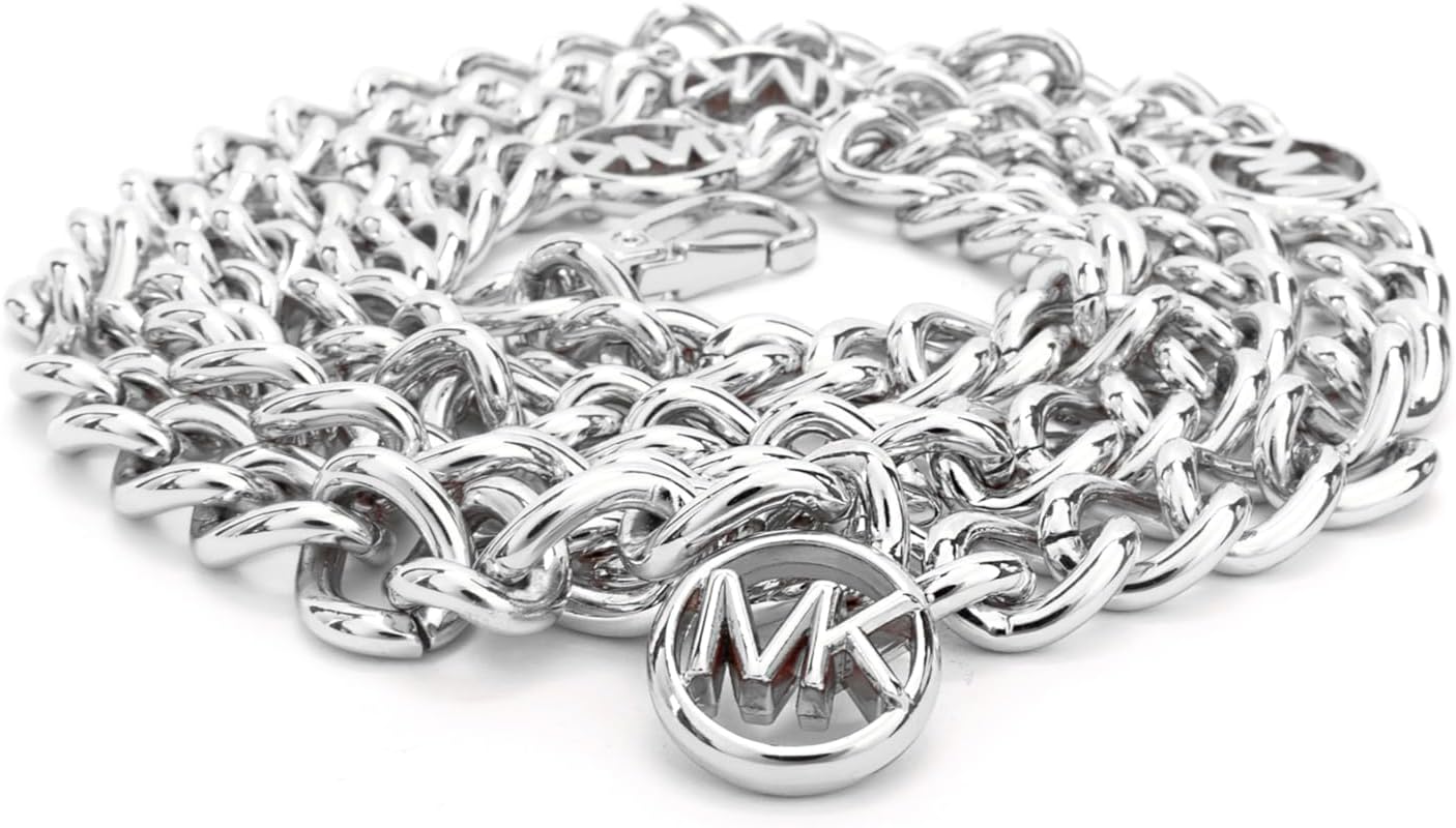 Michael Kors Womens Charm Chain Belt, Stylish & Versatile Fashion Accessory for Everyday Wear