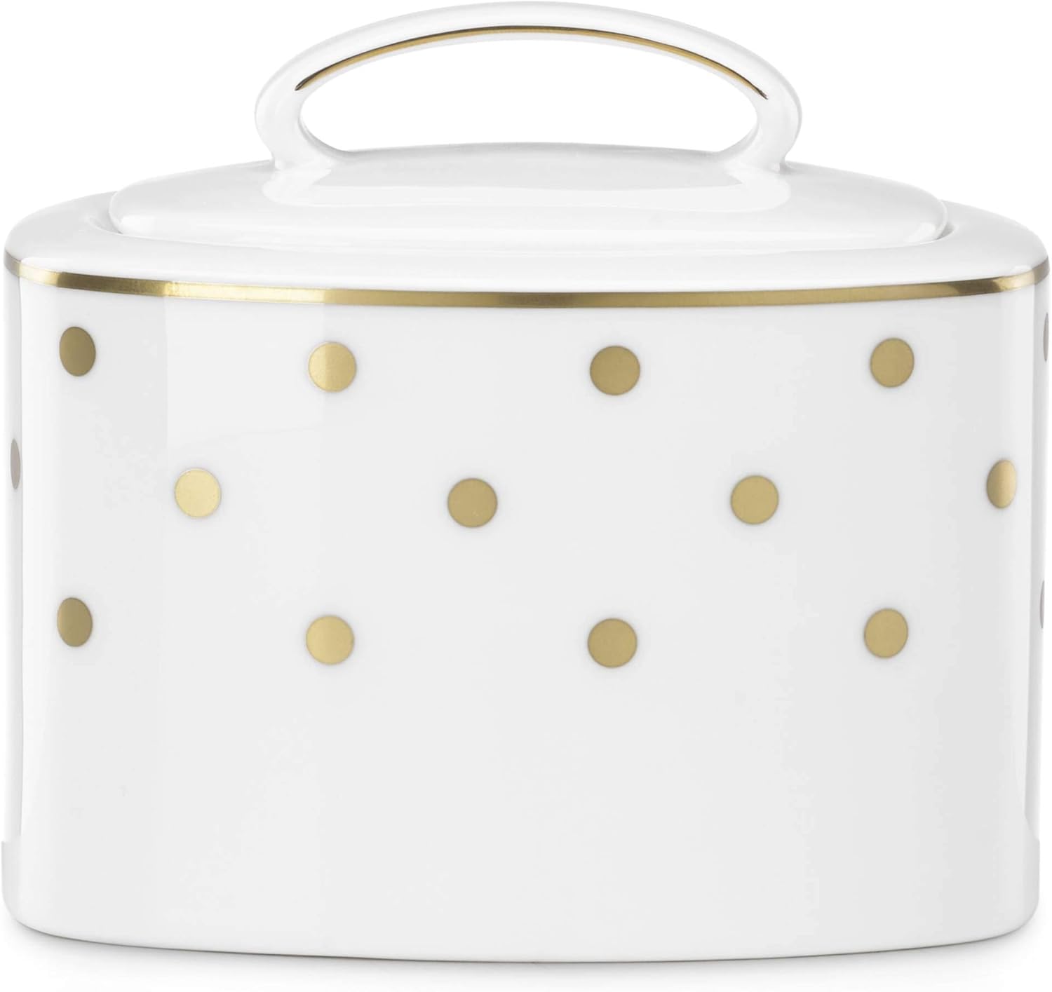 Kate Spade New York 815504 Rd Larabee Road Platinum Sugar Bowl