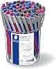 STAEDTLER Refill, 777 07KP50 Mechanical Pencil Graphite Filled with B Refill Diameter 0.7 mm Pack of 3 Assorted Barrel Colours BlueOrangeGreen, 50 Pieces in Case