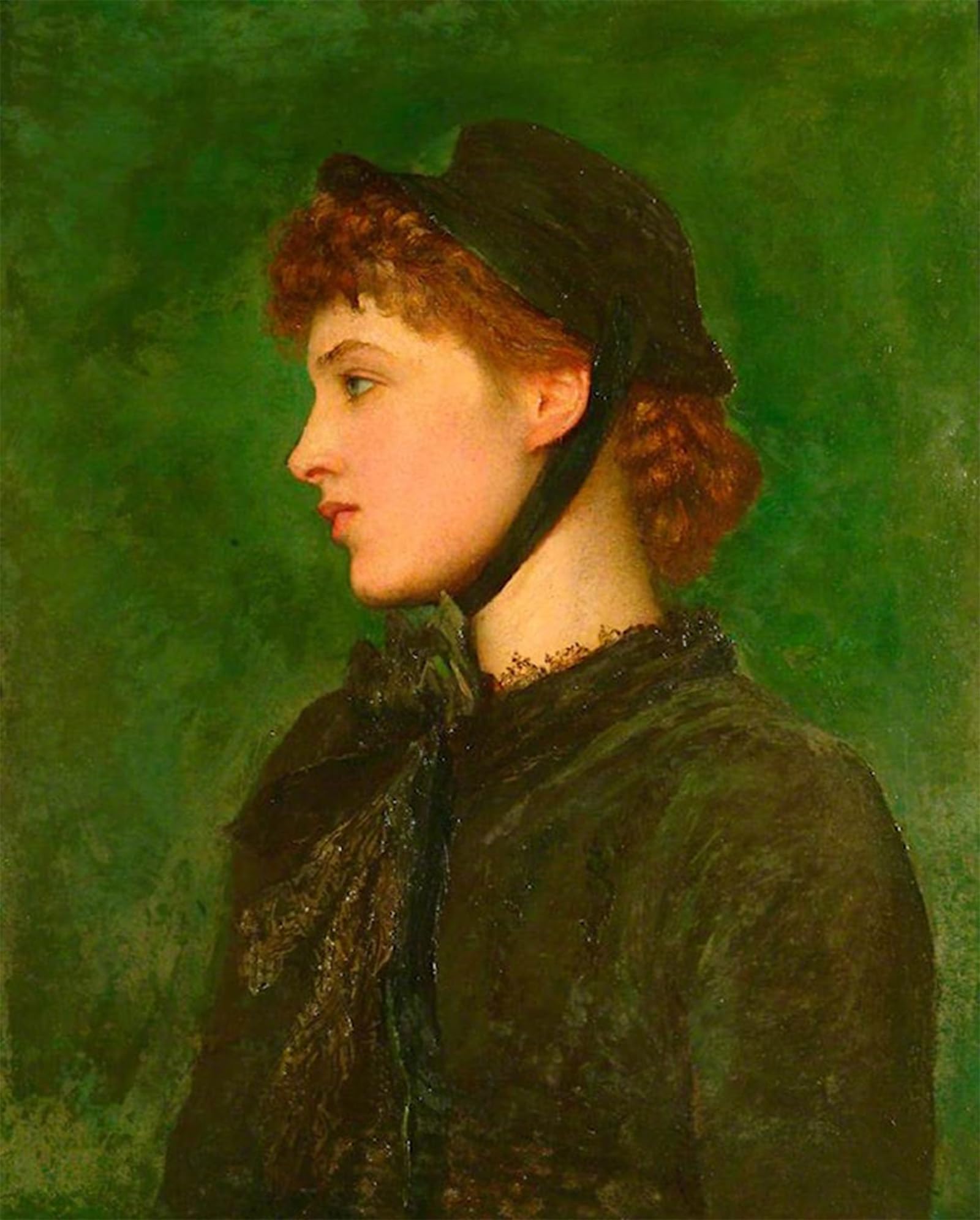 ARTXLXXBN Famous Print Painting Colorful Art Print Mrs Lillie Langtry by George Frederic Watts Canvas Art Decorations for Home Decor 60x90cm