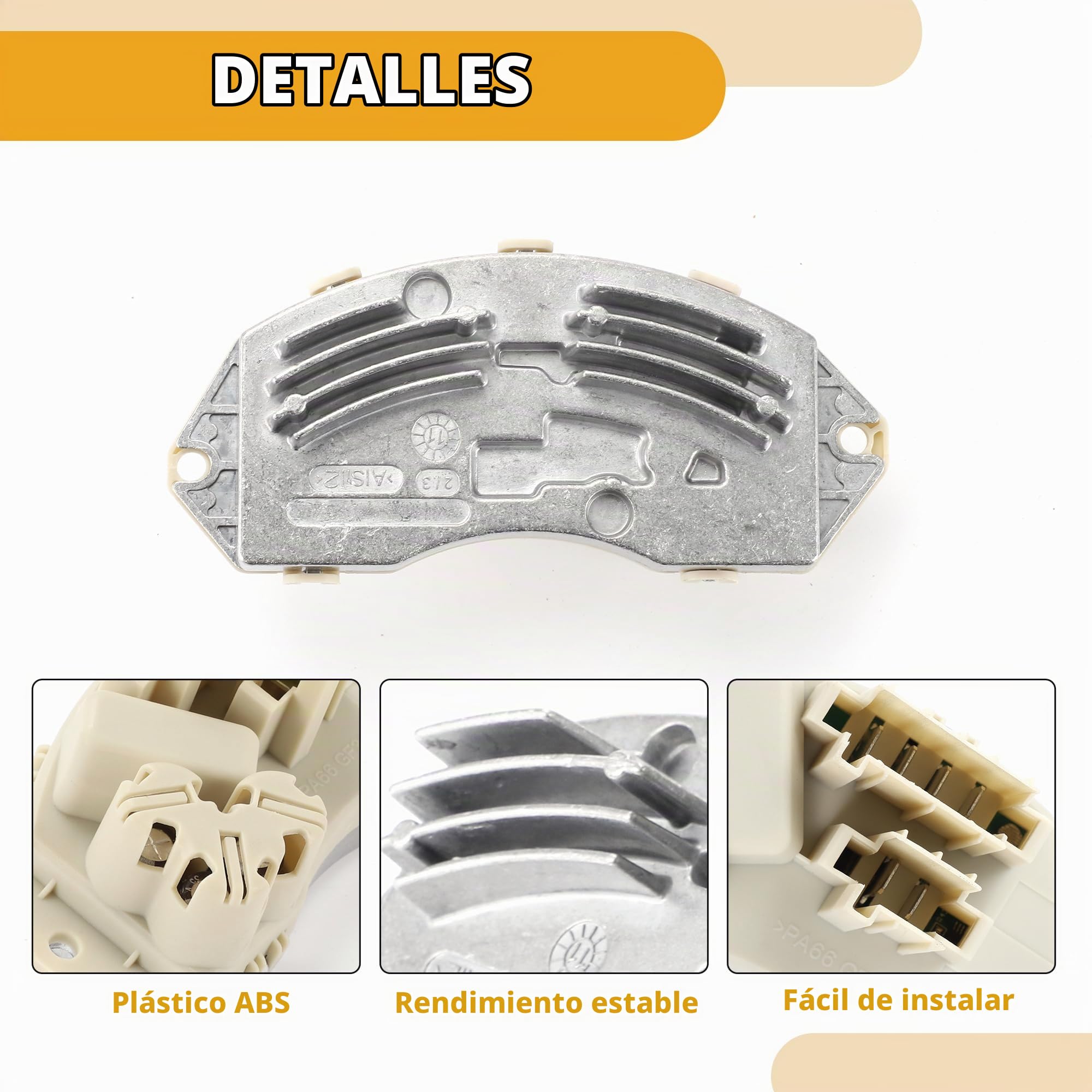 Resistencia Motor Soplador Hvac Para Bmw Serie 1 M 2011 1Pc