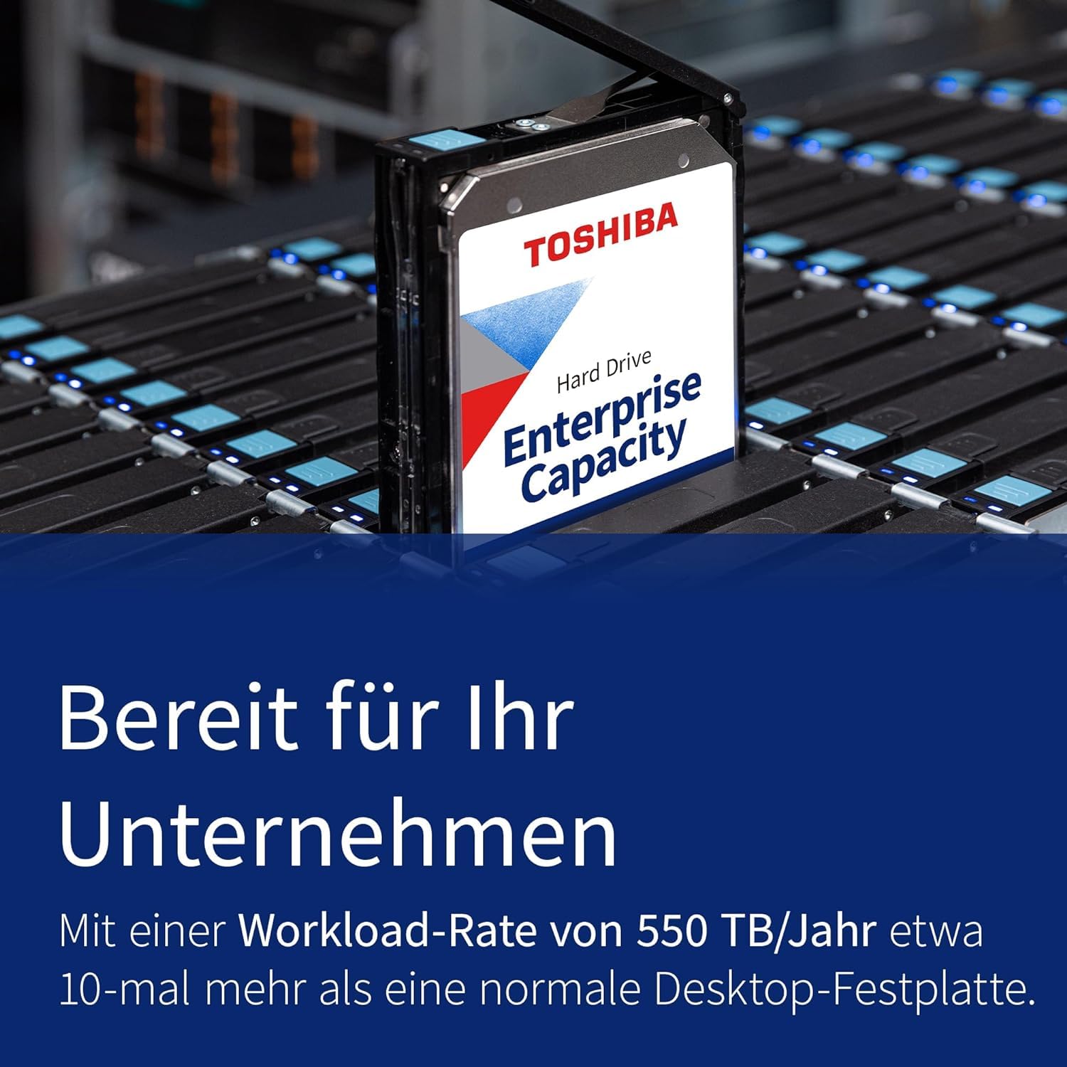 Toshiba 4TB Interne Festplatte MG04ACA400EY 3,5 Zoll HDD SATA 7200RPM 128MB Cache (Generalüberholt)