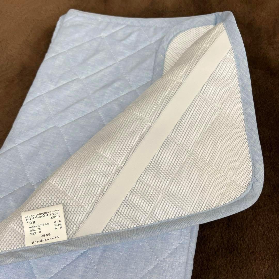 本麻敷きパッド　ハニカムメッシュ　シングル　麻100% 丸洗い　日本製 本麻敷きパッド ハニカムメッシュ シングル 麻100% 丸洗い 日本製 本麻