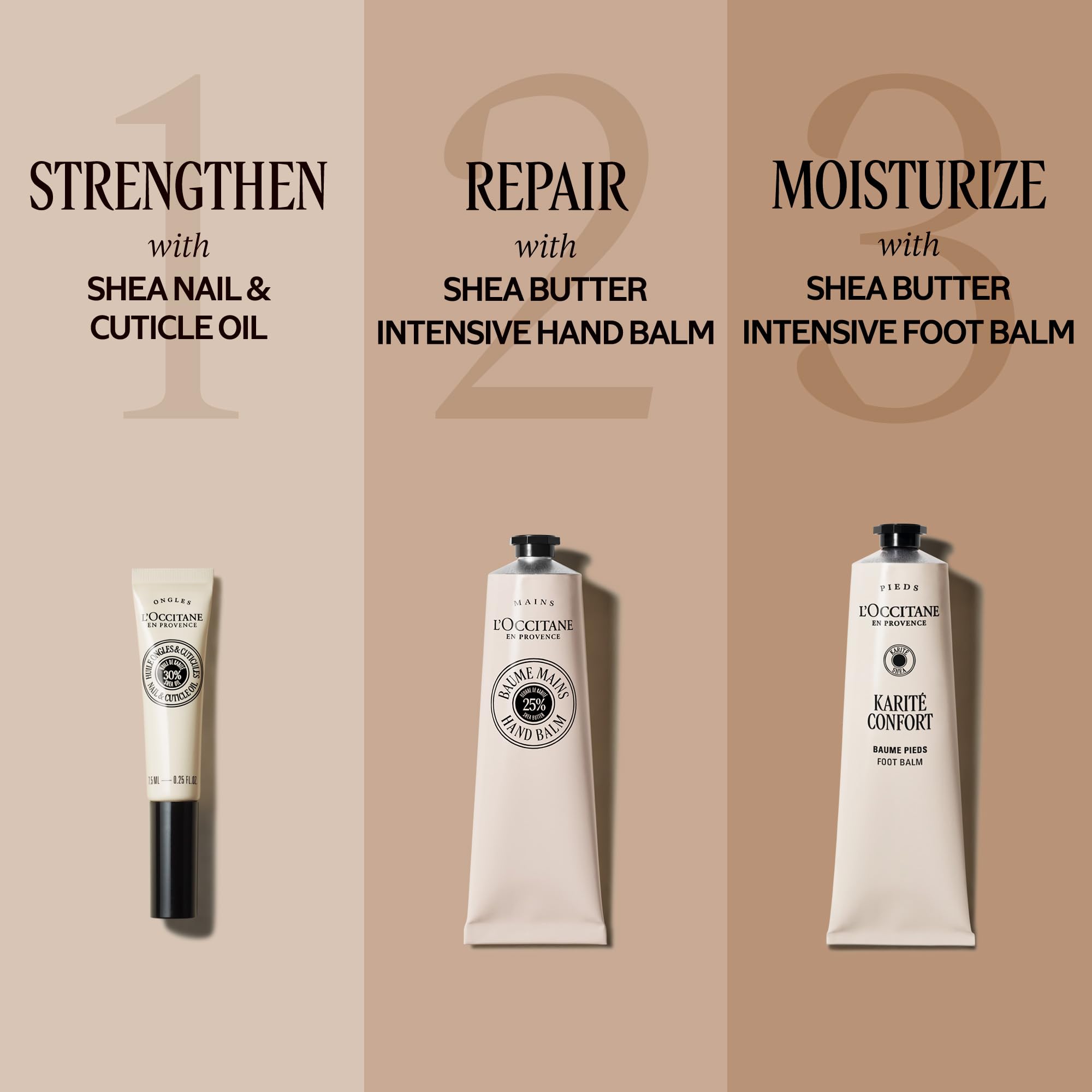 L'OCCITANE Balsam do stóp Shea Confort – 150 ml – wyprodukowano we Francji