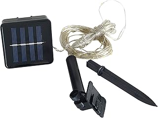 Solar String Lights - 33ft 100 LED Copper Wire Outdoor String Fairy Waterproof Christmas Lights Solar Powered Fairy Lights Home,Gardens, Patios,Weddings Parties(Warm White)