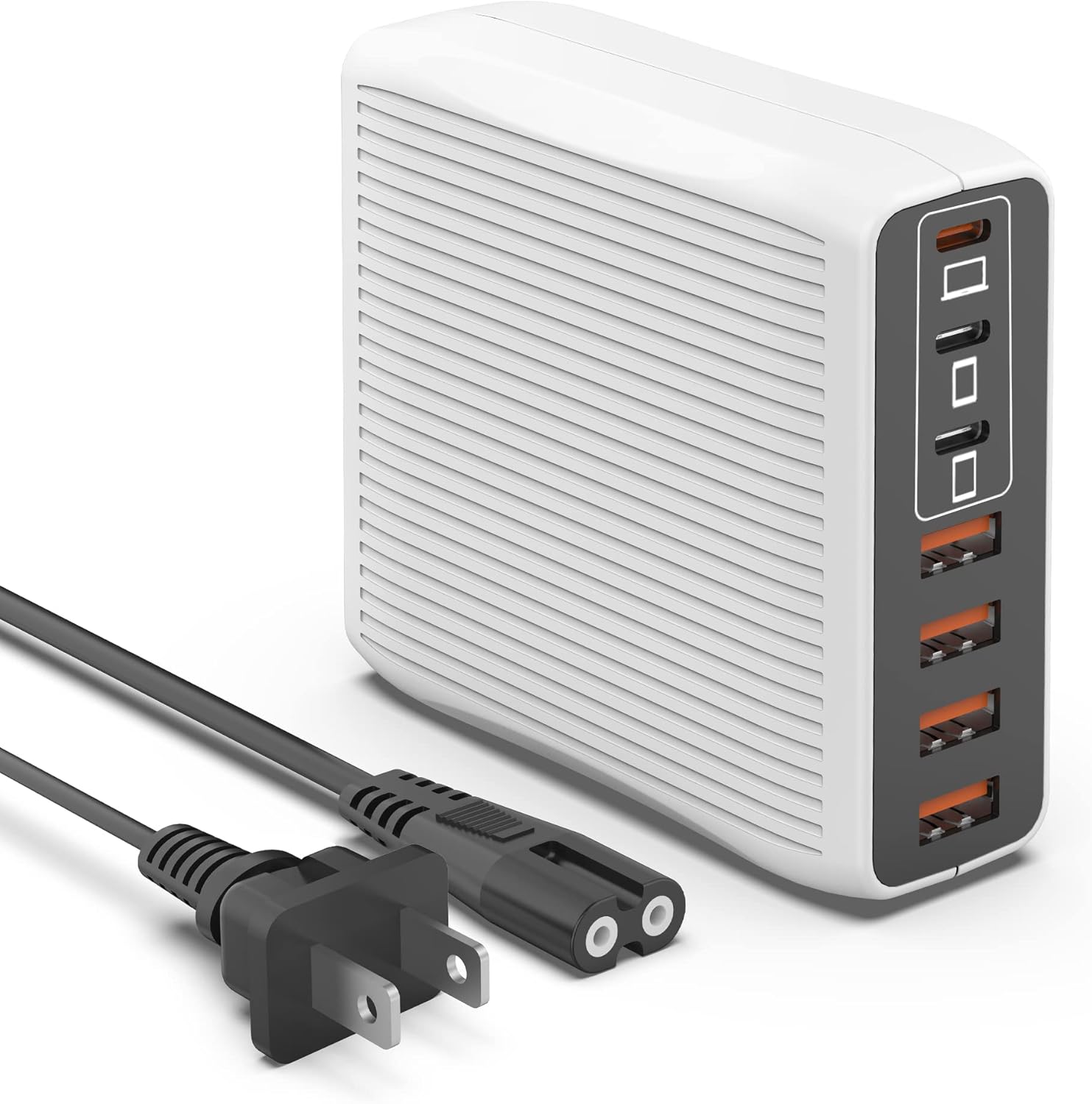 USB C Charger, 150W 7 Ports USB Charging Station for