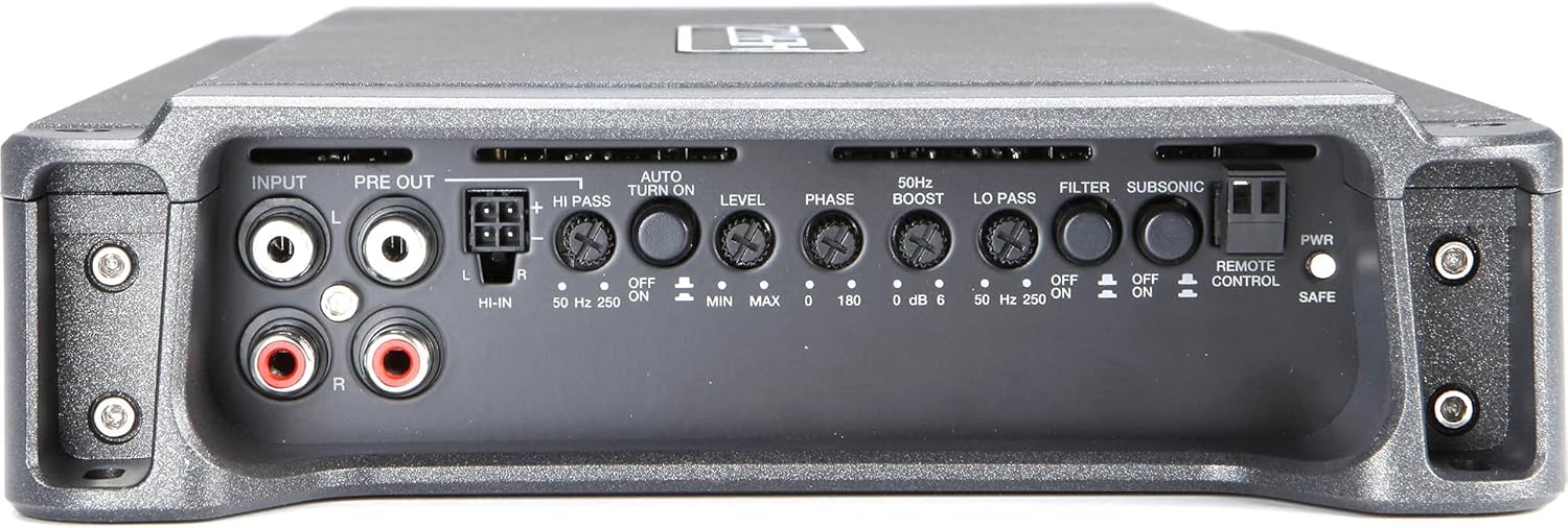 Hertz Compact Power HCP-1DK D-Class Mono Bass Amplifier 1240 WRMS x 1 at 2-Ohm