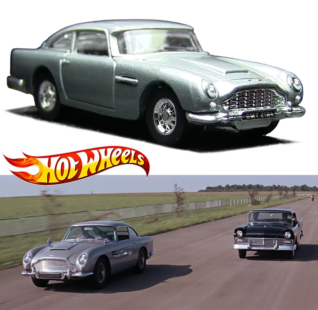 ホットウィール エリート アストンマーティン ”007 GOLD FINGER” Hot Wheels Goldfinger James Bond Aston Martin 1963 DB5 HW