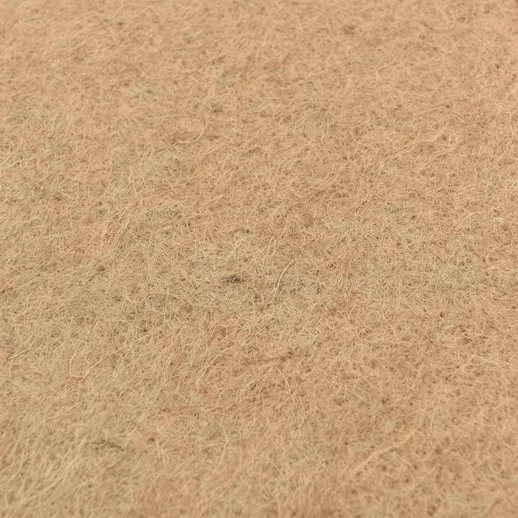 Genérico Estera de cáñamo para roedores 0,5x25 m 5 mm,Producto para Mascotas y Animales,Productos para Mascotas,Alfombrillas para comederos-42001198
