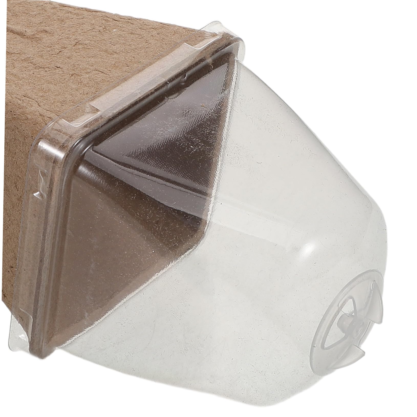 iplusmile Pots de Semis Carrés avec Dôme Ventilé en Pâte de Papier Lot de 36