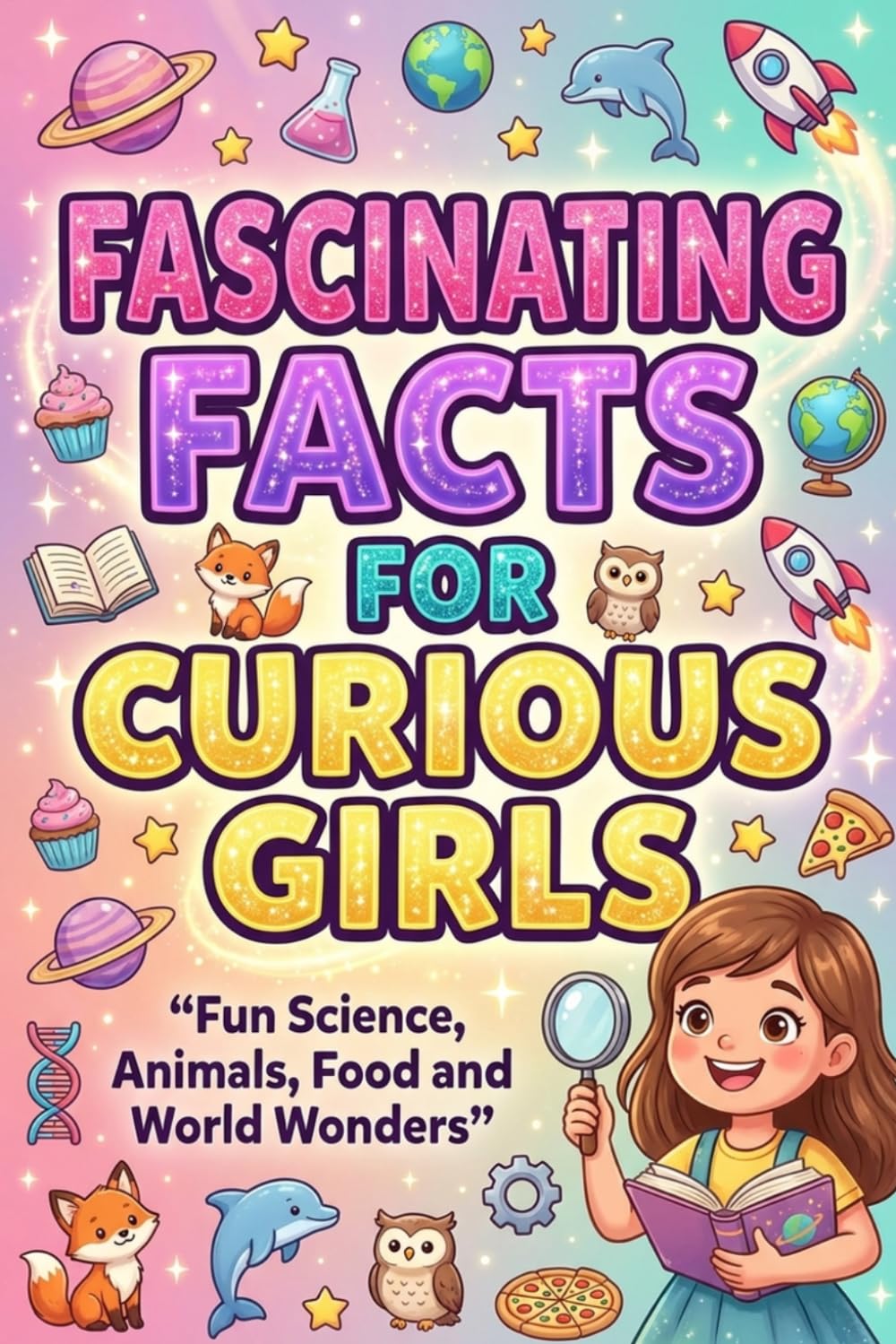 Fascinating Facts for Curious Girls: Fun Science, Animals, Food and World Wonders