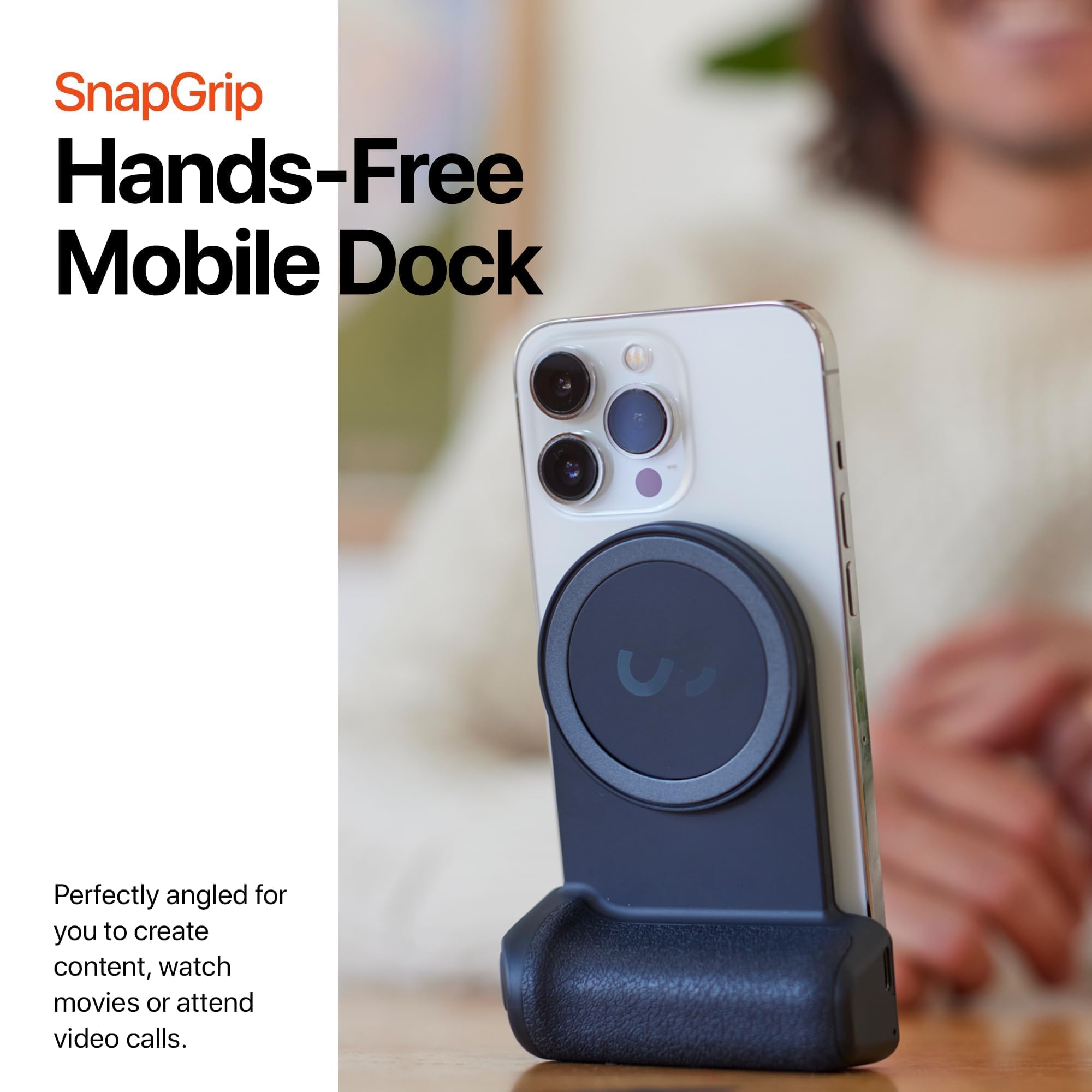 Amazon.com: ShiftCam SnapGrip Essential – Magnetic Phone Camera