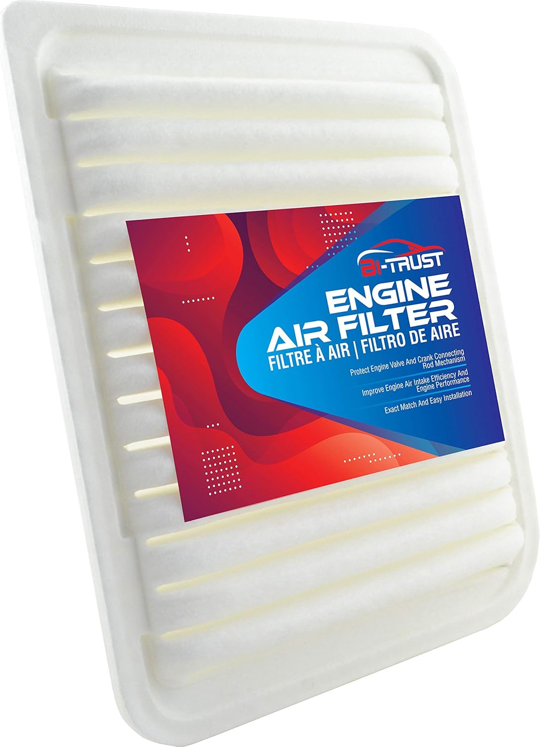 Engine Air Filter,Cabin Filters,Combo Set for Mitsubishi Lancer, Outlander, RVR, Filtro de aire de la cabina del motor, Replaces MR968274, 7803A004, 7803A005, BI-TRUST TZRC00015