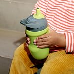 Tommee Tippee Bouteille de sport isolée, 9oz, 12+ Mois, Coupe Sippy Trainer pour les tout-petits, Spill-Proof, Poignée facile à tenir, Paquet de 2