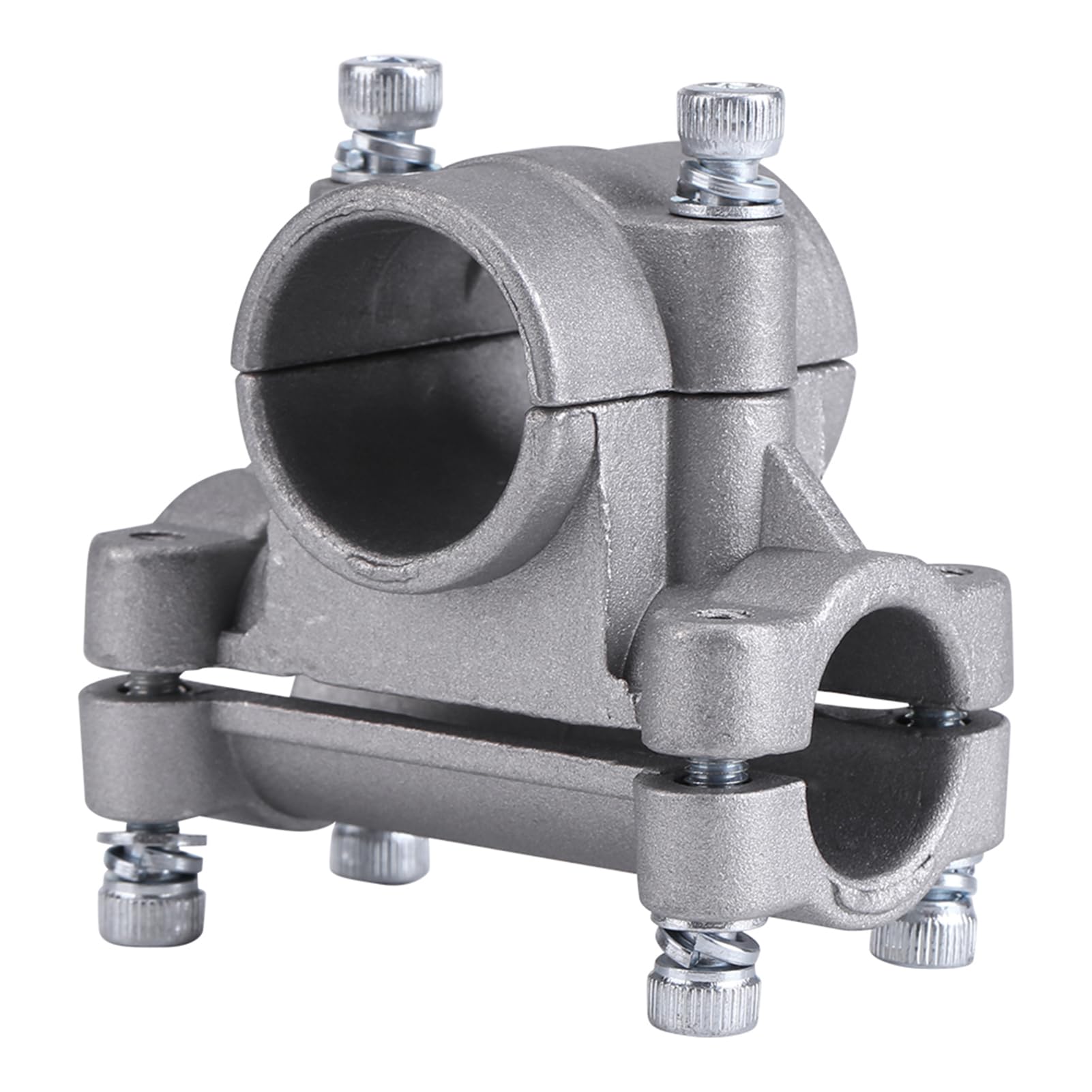 26/28mm Handle Bracket Clamp Handheld Holder for Strimmer Trimmer Brushcutter Tube(Cross Bracket (28, 19))
