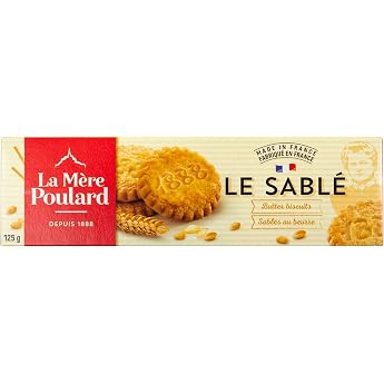 Sabl s - French biscuits with butter from Normandy Mont St. Michel La Mere Poulard 125 g