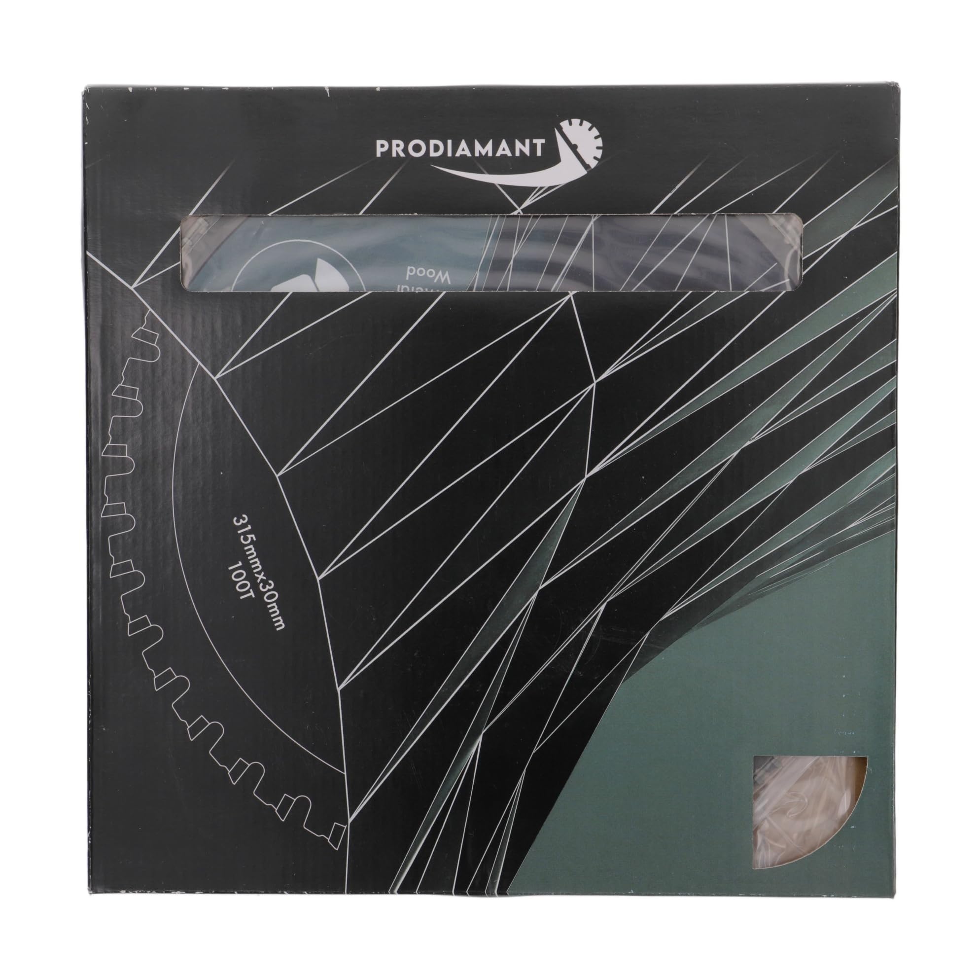 PRODIAMANT HM TCT Hoja de sierra circular 315 x 30 mm - multiuso para madera, aluminio, plástico y laminado, compatible con sierra de mesa