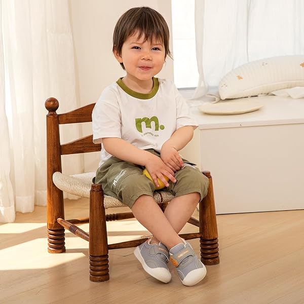 MK MATT KEELY Zapatos Bebé Niño Niña Verano Primeros Pasos Zapatillas Malla Transpirable Ligero con Suela Suave Antideslizante - 3