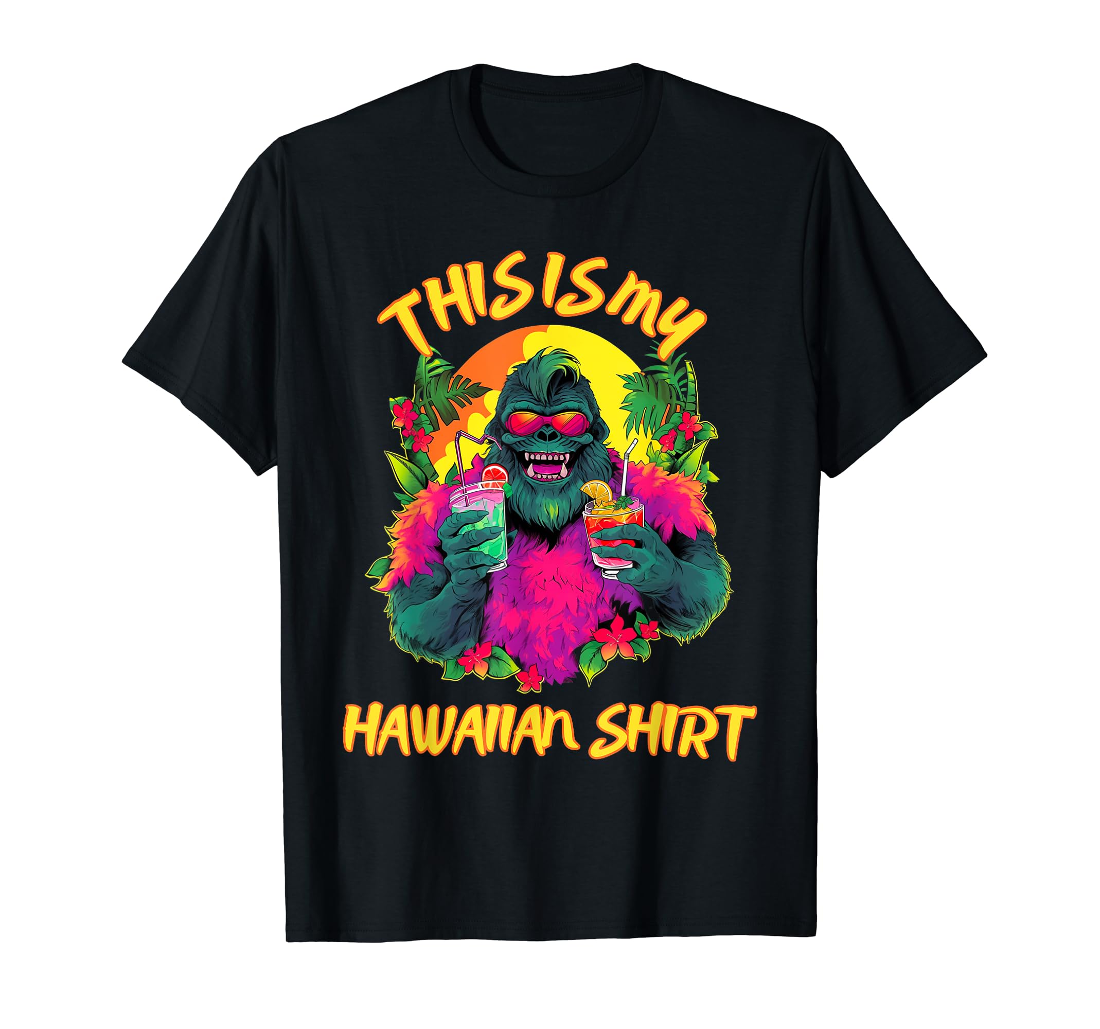 Amazon | This Is My ハワイアンシャツ イエティ サスカッチ ハワイ 