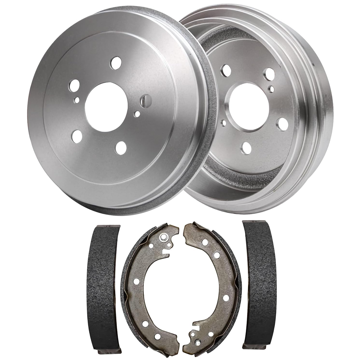 Detroit Axle - Rear Drum Brake Kit for 2003-2008 Toyota Corolla