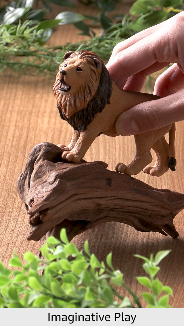 Amazon.com: Safari Ltd. Lion Figurine - Realistic 5.5