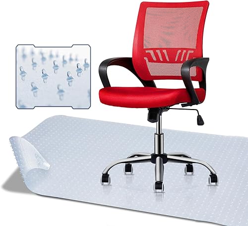 Miniatura 89 de MoNiBloom Silla de oficina de malla para el hogar, silla giratoria ergonómica con respaldo medio con asiento acolchado y reposabrazos, capacidad de