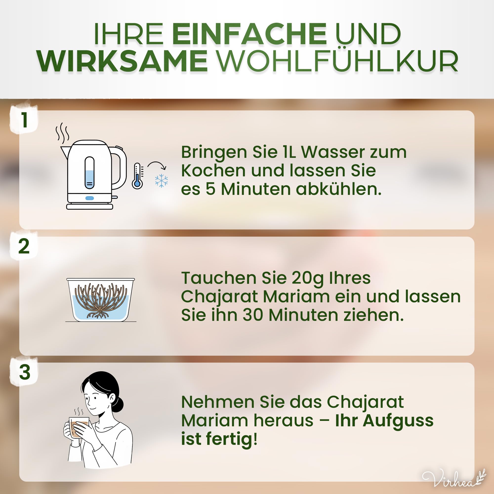 Rose von Jericho Chajarat Mariam x1 - Echte Maryam Pflanze - Wunderschöne Kaf Pflanze für Dekoration - Ideal für Ihre Wohnung oder als Geschenk