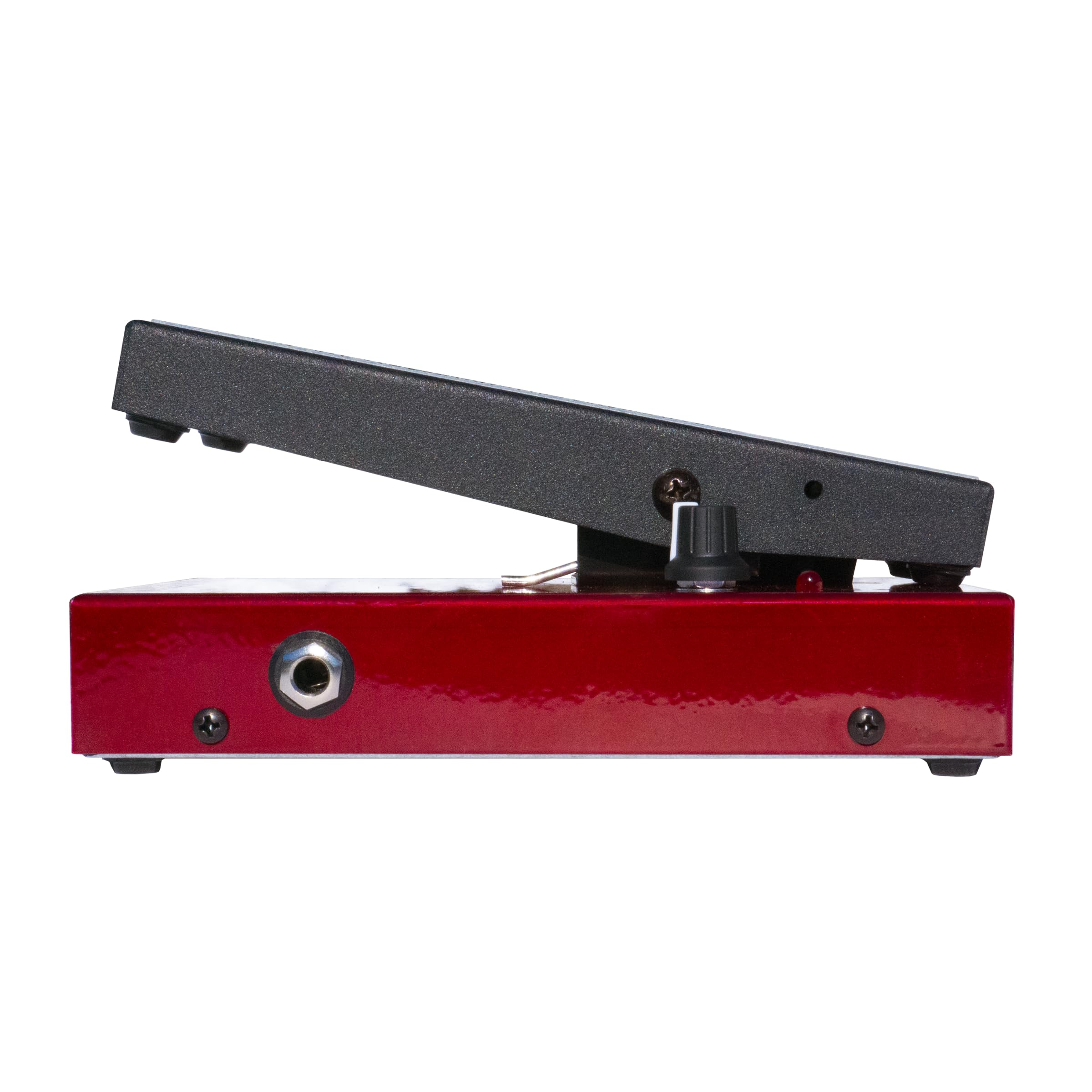 Morley Tone Questor Wah | Pedale WahWah con controllo audio e livello per funzione EQ e boost, per chitarra elettrica, basso e tastiera, edizione limitata, rosso