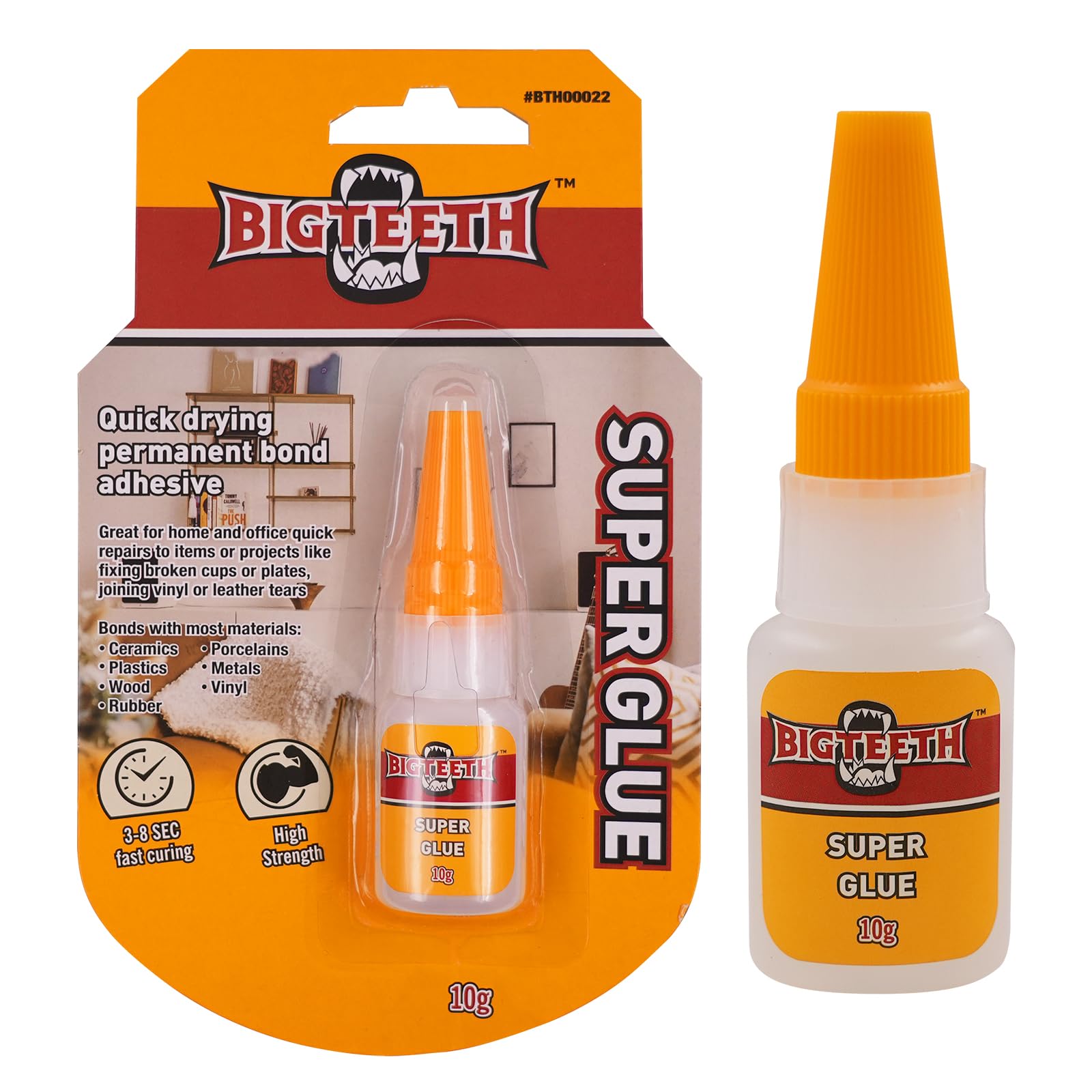 BIGTEETH All Purpose Super Glue 10g x 1