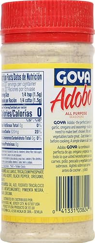 Miniatura 4 de Goya Foods Adobo - Condimento multiusos con pimienta, 12 onzas (paquete de 24)