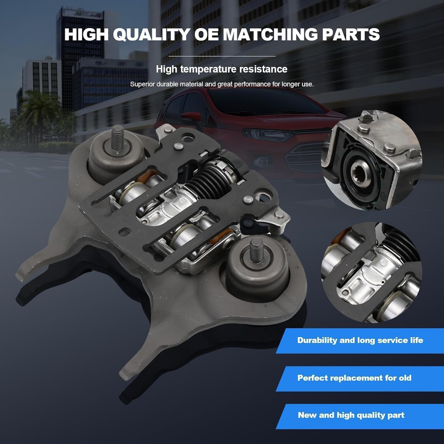 Clutch Release Fork Levers for Fiesta/Focus/B-MAX/EcoSport,A Pair of Clutch Front Inserts Replaces CA6Z-7515-J CA6Z-7515-K CA6Z7A508-E BV-6Z7A508-A