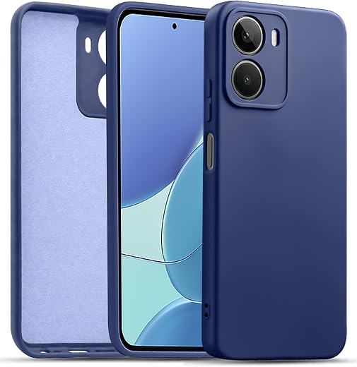 Hupshy Back Cover for Redmi 15A 5G | Soft Micro-Fibre Lining Inside | Camera Protection Bump | Shockproof Back Cover Case ...
