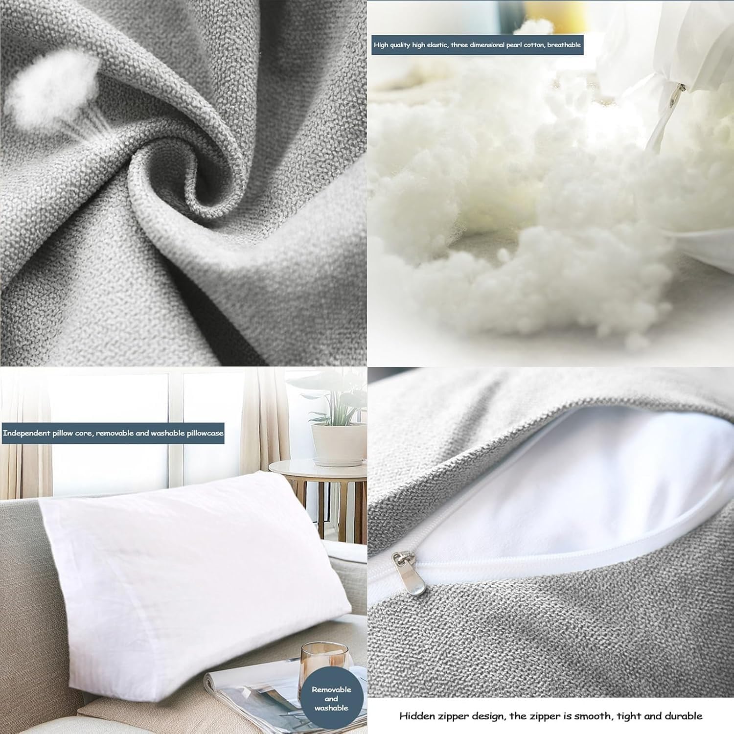 Almohada de apoyo para la espalda, cojín de lectura para cama y sofá, almohada de cuña con funda extraíble, ideal para mayor comodidad y apoyo postural, tamaño 70 x 20 x 50 cm