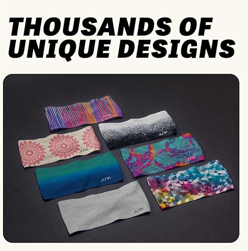 Miniatura 9 de JUNK Brands Big Bang Lite Coastal Gradient Headband - Moisture-Wicking, Performance Fabric, Non-Slip, Sports Sweatband for Men & Women - One Size