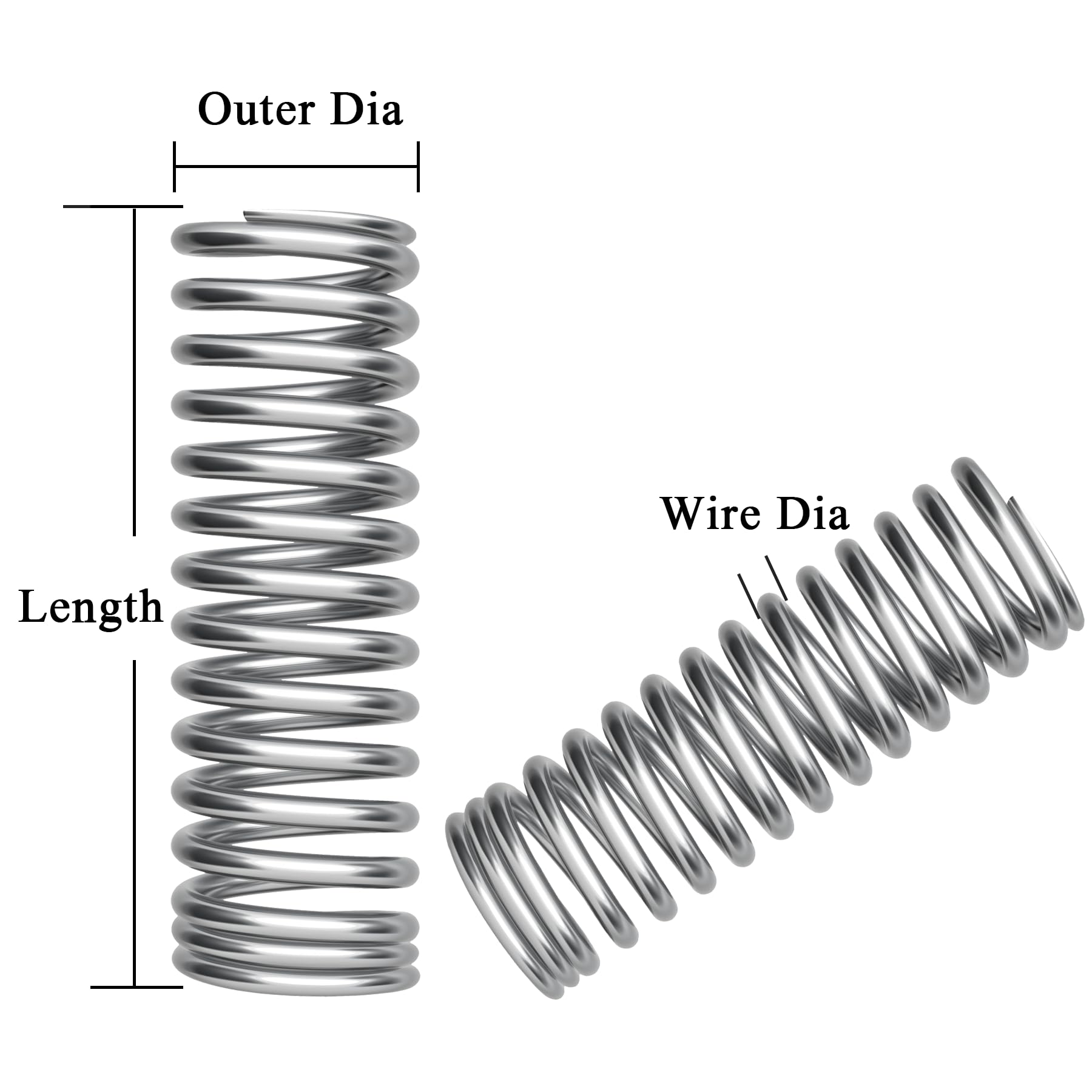 200% Set 20 Sizes Extension Compression Spring Assortment Metal Springs Kit, Box for Vehicle, with a Various Compartment for Storage and Finding the Desired Size 200% Set 20 Sizes Extension Compression Spring Assortment Metal Springs Kit, Box for Vehicle, with a Various Compartment for Storage and Finding the Desired Size