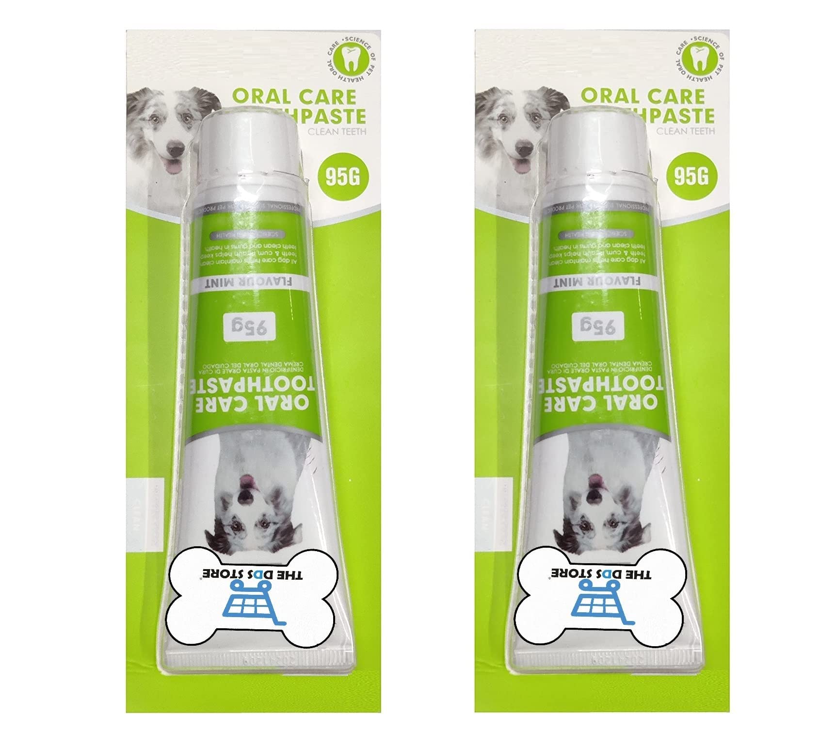 The DDS Store Dog Toothpaste Mint Flavor 90g - with Bio Enzyme and Natural Ingredients Toothpaste for Dogs and Puppies (Pack of 2.) (B08JVDXF12) Amazon Price History, Amazon Price Tracker