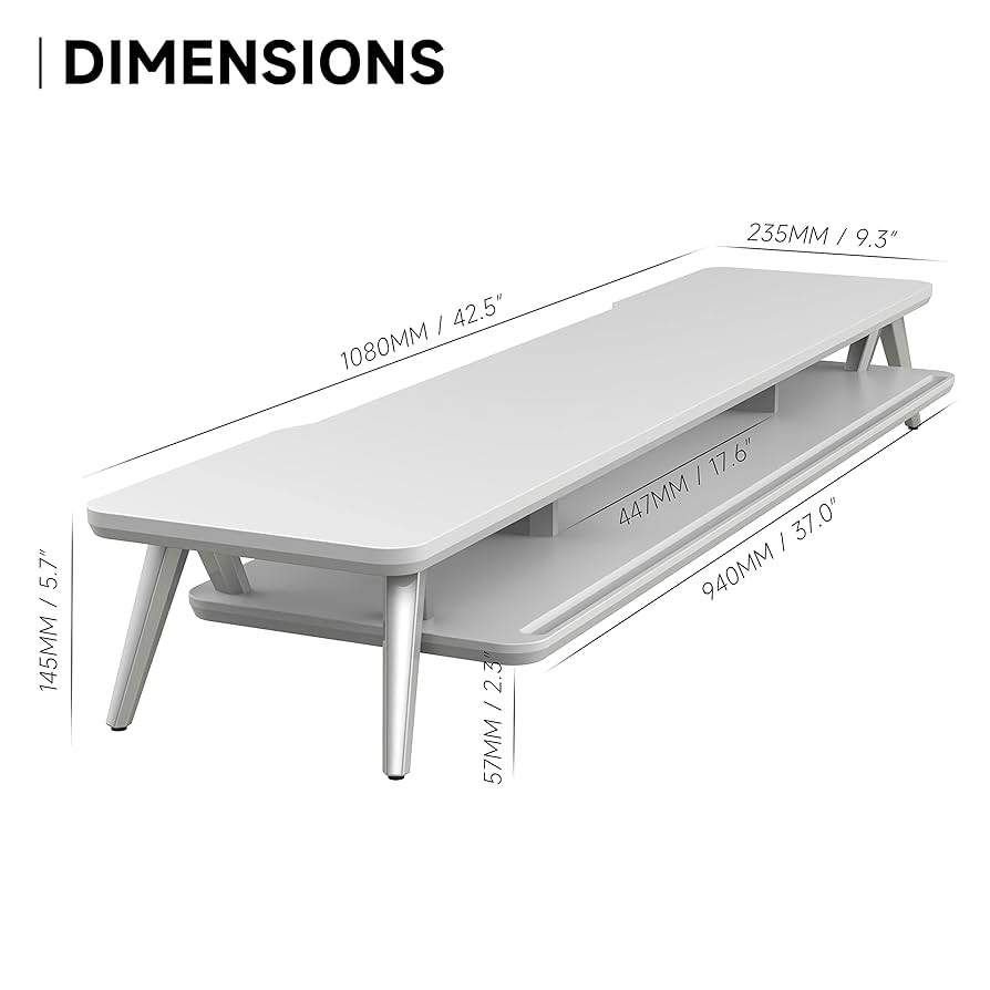 Amazon.co.jp: Fenge デュアルモニタースタンド モニター