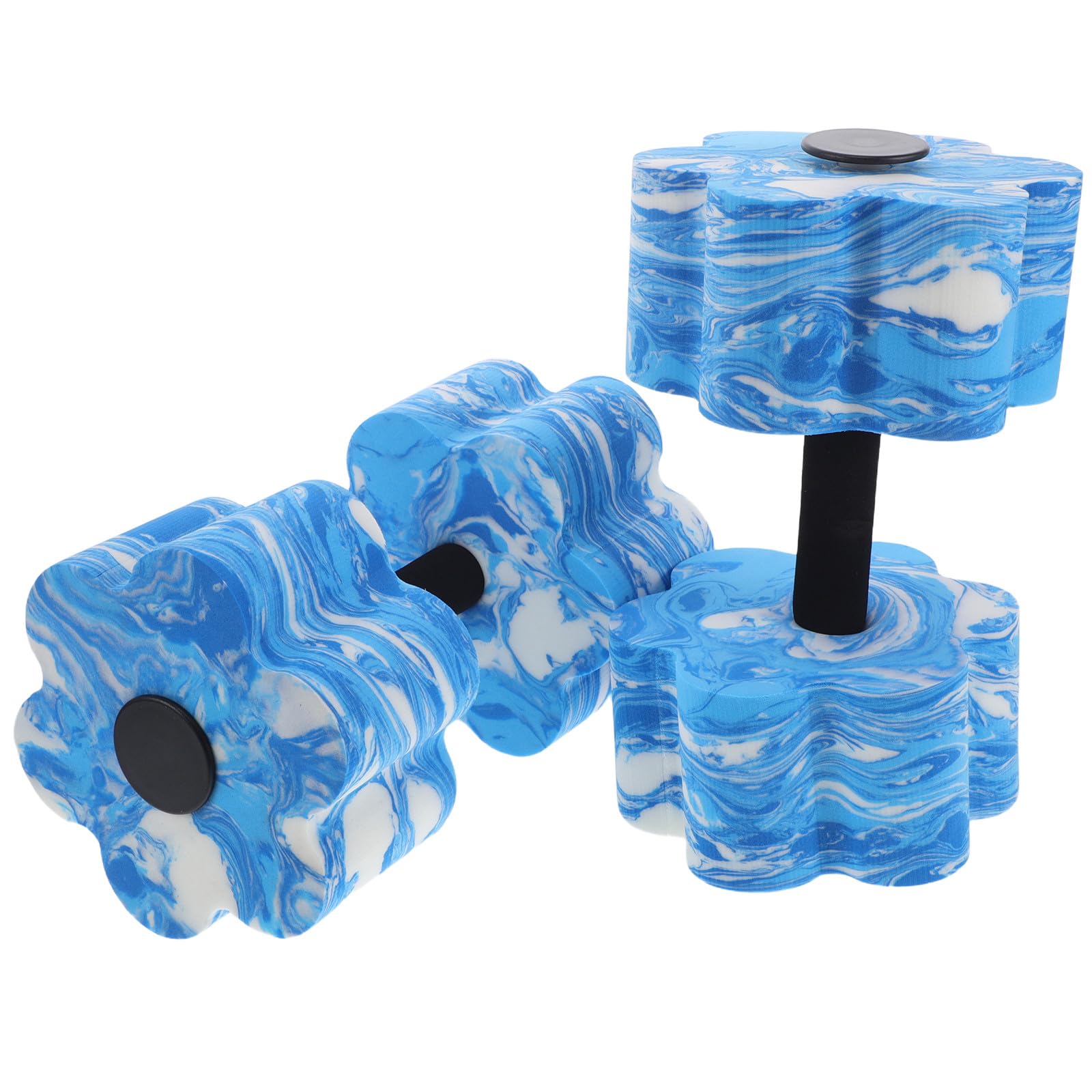 YARNOW Manubri per Esercizi in Acqua e Attrezzi per Fitness Acquatico, Set 2 Pezzi in Eva con Presa Antiscivolo, Peso Galleggiante per Donna e Ragazzo Ragazza, Accessori per Allenamento