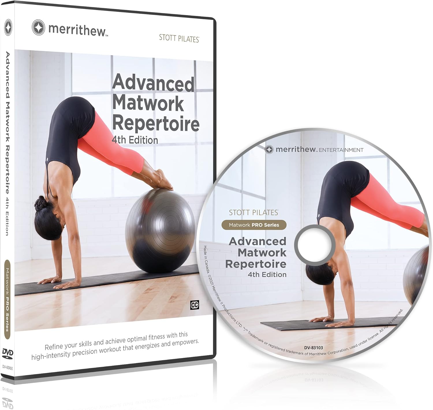 Workout Dvd Pilates STOTT PILATES® Advanced Cadillac