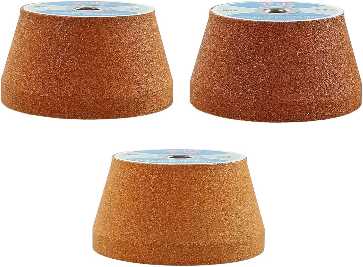 Club Bollywood® 3Pcs Angle Grinder Grinding Wheels 50 100 200 Grit for Metal Stainless Steel | Home & Garden | Tools | Power Tools | Grinders|3 Grinding Wheels