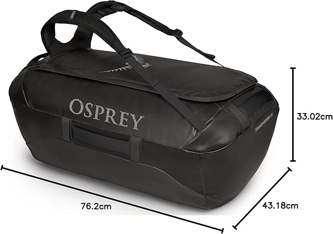OSPREY P65 ブラック　バックパック　ボストンバッグ OSPREY P65 ブラック バックパック ボストンバッグ オスプレー