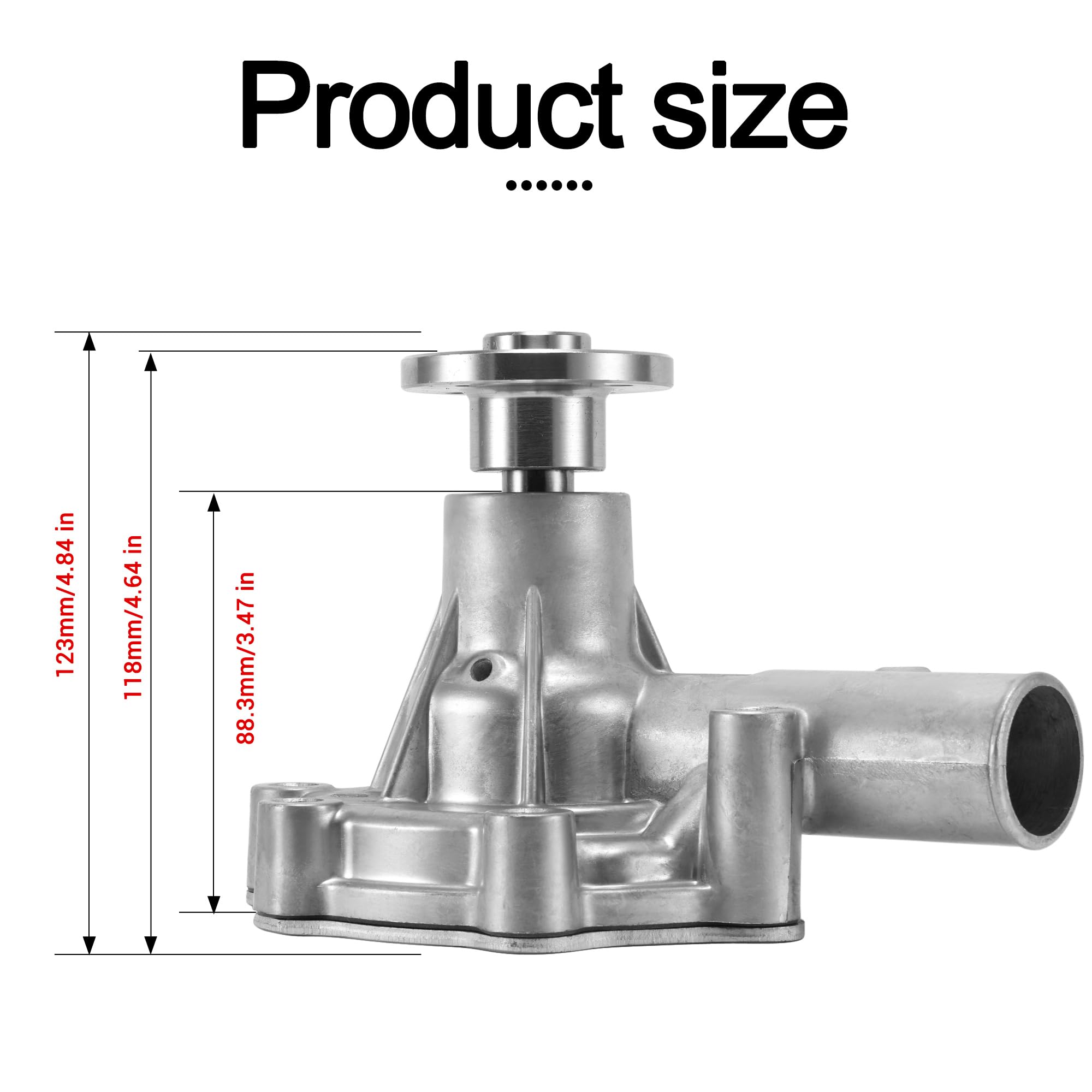 Pompa Acqua MM409302 Per Mitsubishi S3L, S4L, K3B, K3C, K4C, K4D, S3L2, S4L2