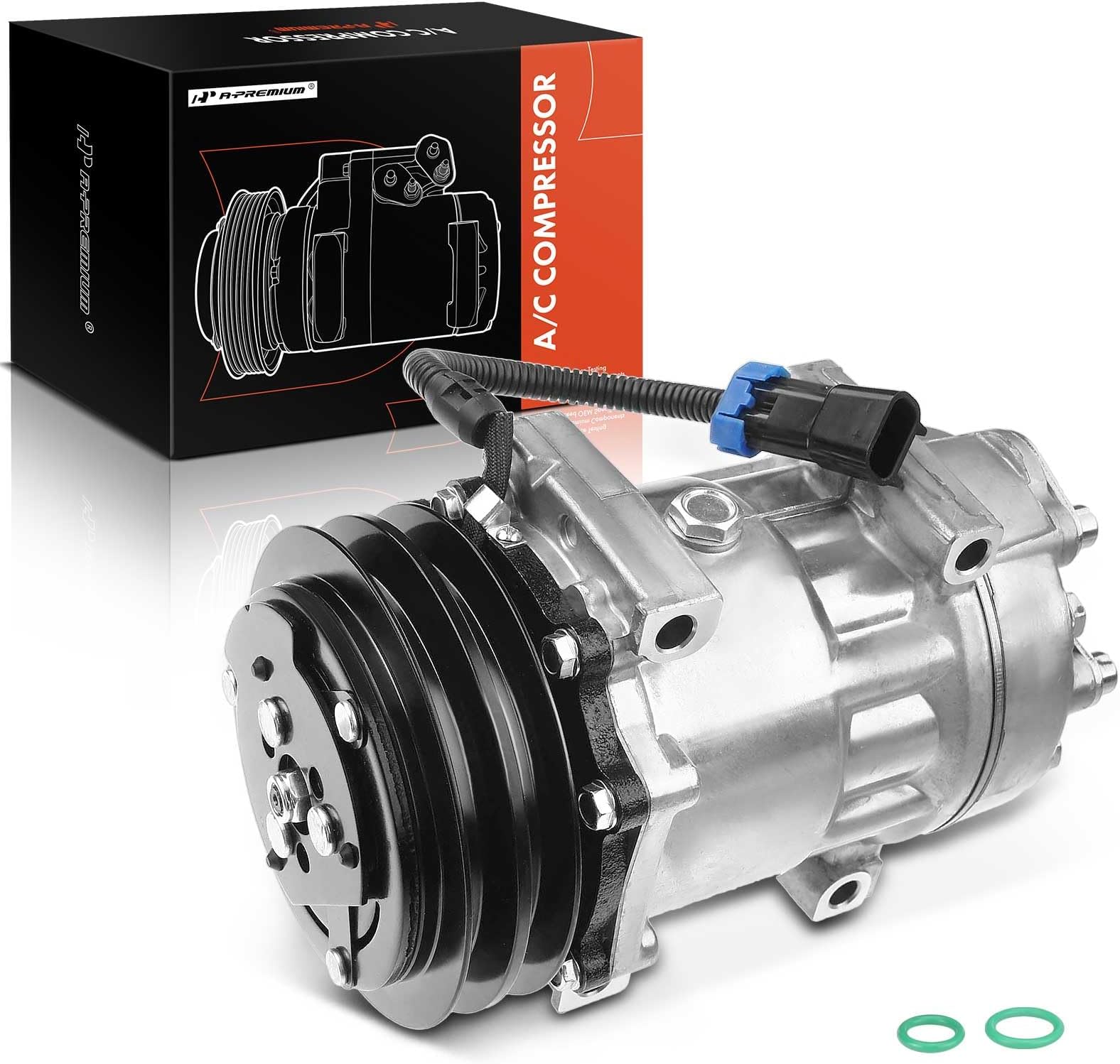 Amazon.com: A-Premium Air Conditioner AC Compressor with Clutch ...